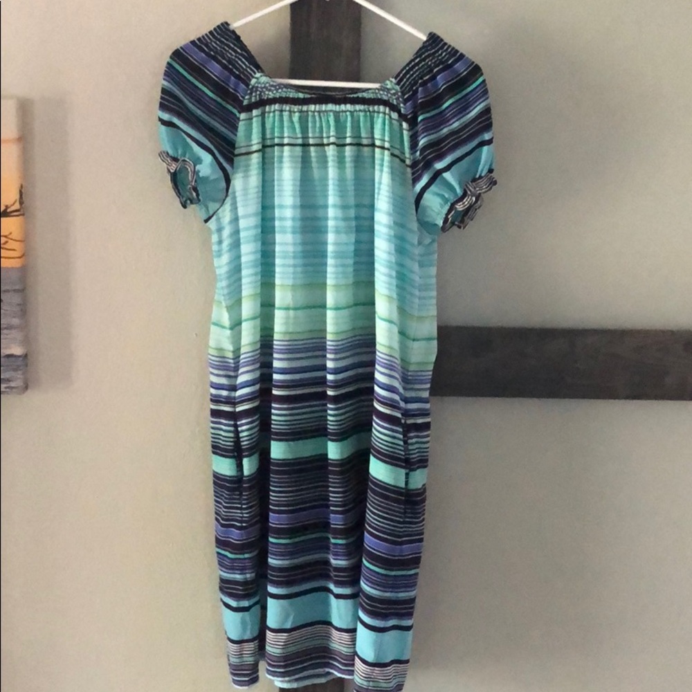 Striped gap dress